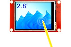 ELECROW ESP32 Display-2.8 Inch HMI 240x320 Display SPI TFT LCD Touch Screen Compatible with Ar-duino/LVGL