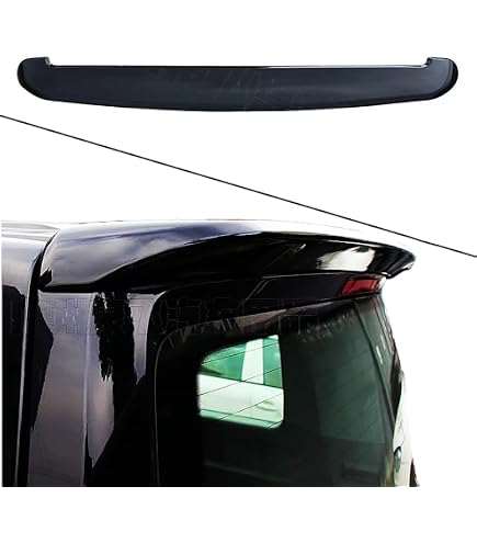 RDX Racedesign Spoiler da tetto compatibile con Volkswagen Caddy V Box/MPV 2020- (con portellone) (PU), Non verniciato