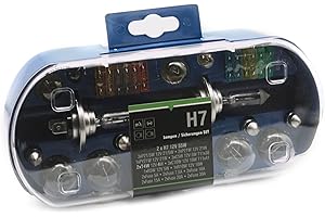 LIGHTWORLD24 WELT DER LICHTER LIGHTWORLD24 voiture H7 éclairage fusible ensemble 12V 30 pièces voiture lampe ampoule feu stop voiture lampe boîte lampe remplacement boîte
