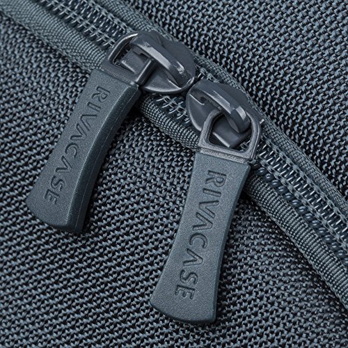 RIVACASE Notebook Rucksack bis 17.3“ – Elegante Tasche mit gepolsterten Schultergurten und Belüftungsystem – Aquamarine - 7