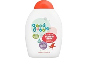 Good Bubble Bubble Bath With Dragon Fruit - 400ml Tear-Free Baby Bubble Bath For Sensitive & Eczema-Prone Skin - Sulphate-Free Bubble Bath For Toddlers