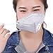 Produktbild Comfysail 5er Set Unisex PM 2.5 Staubmaske mit Aktivkohle-Atmung Ventil Deodorant Gesichtsmaske Waschbar Wiederverwendbar Maske