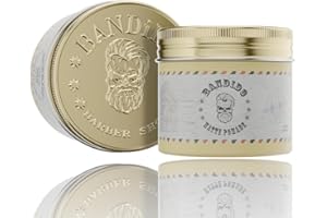 Bandido Matte Finish Pomade Original (125 ml) - Fácil de Peinar, Para un Peinado Perfecto, Efecto Mate, Cera Para el Pelo y Cabello