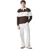 Uzun Kollu İşlemeli Renk Bloklu Polo Yaka Sweatshirt