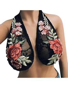 Happy Event Frauen-Spitze-Stickerei-Blumenhalfter-Tuch-Unterwäsche-Dame-Sport-Büstenhalter-Größe C-I