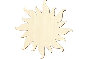 BÜTIC GMBH Bois soleil - 3-50 cm - Décoration de bricolage - Dimensions : 15 cm - Contenu : 1 pièce