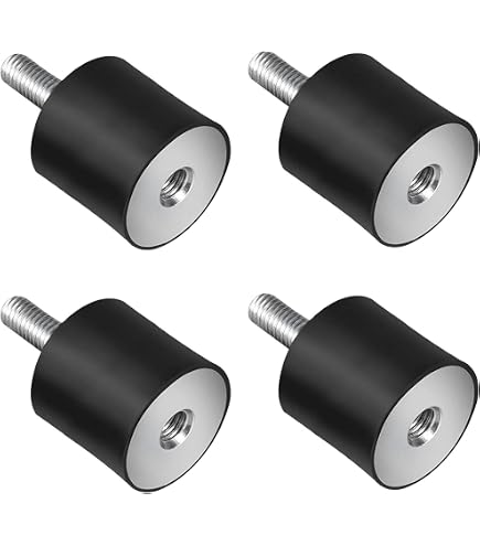 QUARKZMAN 8x Gummibuchsen 30x40mm M8 – Vibrationsdämpfer Als Ersatz Für Silent-Blocks