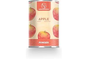 Pomme en poudre - Lyophilisées|biologique|végan|crue|pure fruits|sans additives|riches en vitamins|Good Nutritions 120g