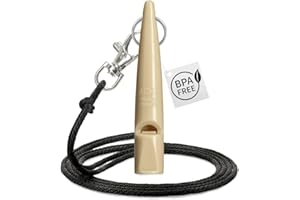 Sifflet ACME pour chien n° 211,5 avec bande | Original d'Angleterre | Idéal pour le dressage des chiens | Matériel robuste | Fréquence standardisée | Fort et de grande portée
