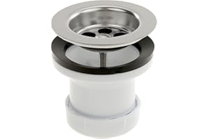 PrimeMatik - Válvula Lavabo-Bidet 1" 1/2 × Ø 70 mm