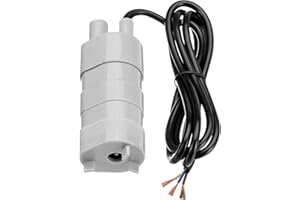 CYTGOUPER Tauchpumpe 12V, Mini Tauchpumpes 600 L/H 5m Lift 12V Pumpe Wasser Camping, Tauchpumpe Wohnwagen für Wohnmobil Teich Aquarium Brunnen