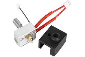 ‎SOVOL Sovol Creality Ender 3 S1 Heizblock Kit Sprite Extruder Heizblock für Ender 3 S1 Pro CR 10 Smart Pro Sermoon V1 Pro Edelstahlhals Hohe Temperatur 260℃