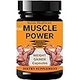 Muscle Power Capsule | Ayurvedic weight gainer I 100% Herbal I Gain Muscle mass I Gain and immunity I 30 capsules