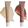 Summer Fridayss Lip Butter Balm, Summer Lip Balm Moisturizing Natural Lip Balm (2Pcs), Conditioning Lip Mask and Lip Balm for Instant Moisture, Shine and Hydration, Soothing Lip Care, Sheer-Tinted