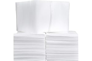 SQXALDM Feuille Demenagement pour Cartons Films de Protection à Bulle pour Vaisselle Film Mousse Sac D'emballage en Feuille Papier Bulle Mousse Verres Emballage Emballage en Feuille Mousse épaisse(50 Pièces)