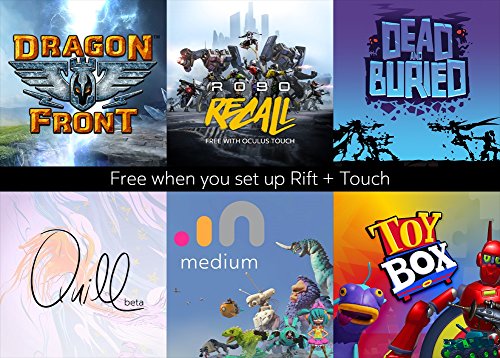 Windows 8 - Oculus Rift and Touch Controllers  Bundle 
