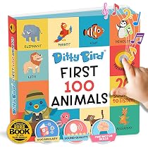 Livre Sonore Bilingue Ditty Bird - Comptines Espagnoles Avec Sons D'animaux - Pour Bébés 1-4 Ans - Apprentissage Interactif Et Ludique