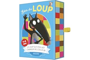 Cartes à jouer Auzou - jeu du Loup qui voulait changer de couleur