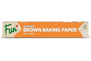 FUN BY AL BAYADER فن ® Indispensable Silicone Coated Baking Paper 10m X 30cm, Brown