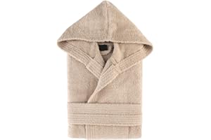 Top Towel - Élégant - Peignoir pour Femme et Homme 100% Coton, 500 g/m² - Option Capuche ou Sans Capuche - Doux et Absorbant pour Douche, Spa et Piscine