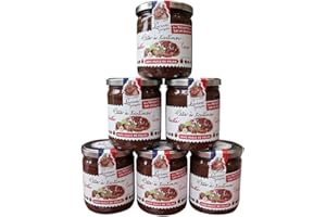 Lot de 6 Pâtes à tartiner aux noisettes et cacao - 400g LUCIEN GEORGELIN