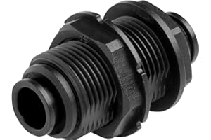 Metric John Guest, Speedfit Bulkhead Connector 12mm