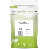 yourhealthstore® Premium Whole Grain Gluten Free Oat Flour 400g Made from British Oats