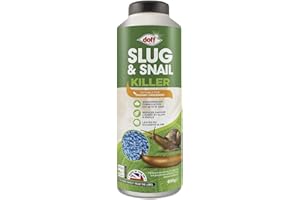 ZYBUX DOFF SLUG AND SNAIL KILLER 800G - Powerful Slug Repellent for Use Around Organic Gardening with Maximum Protection