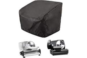 HGRTYXS Meat Slicer Cover,Waterproof Dust Cover for 7.5" Meat Slicer,Kitchen Appliance Covers,Compatible with OSTBA/Anescra/Borlebbi/Chefman and most 7.5" Meat Slicers