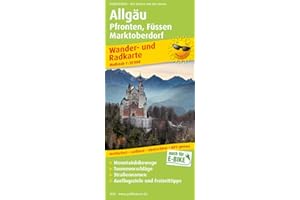 Allgäu, Pfronten, Füssen, Marktoberdorf: Wander- und Radkarte mit Ausflugszielen & Freizeittipps, wetterfest, reißfest, abwischbar, GPS-genau. 1:35000 (Wander- und Radkarte: WuRK)