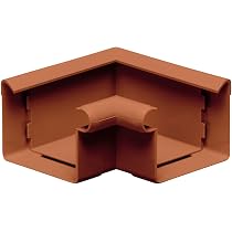 Ángulo De Canalón PVC 90° Interior - Blanco, 68 Mm, Para Canalones Rectangulares, Fabricado En Alemania
