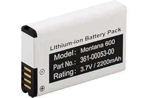 CHUNCAIL Akku kompatibel für Garmin Alpha 100 Handheld, Monterra, Montana 600, 600T, 600T Camo, 650, 650T.ersetzt 010-11599-00, 010-11654-03, 361-00053-00, Li-Ion 2200mAh