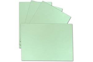 ‎FARBENFROH BY GUSTAV NEUSER 100 Einzel-Karten DIN A6-10,5 x 14,8 cm - 240 g/m² - Mintgrün - Tonkarton - Bastelpapier - Bastelkarton- Bastel-karten - blanko Postkarten