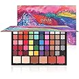 IMAGIC Cosmetic 56-Color Eyeshadow Palette, Rich Colour 4 in 1 Eyeshadow Long Lasting Shimmer Matte Eye Makeup Blush & Highlight & Contour 90g