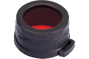 Nitecore NFR40 Filtre pour Torche Rouge