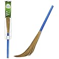 Amazon Brand - Presto! Floor Grass Broom | Pack of 1, Blue