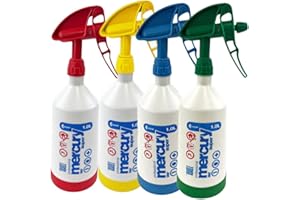 LAVE AUTO PRO KWAZAR - Pulvérisateur manuel - MERCURY PRO - Lot de 4 pulvérisateurs de 1 L