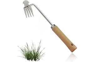 Hanwin Zappa per Erbacce, Tagliacerbacce con manico, trituratore per denti di leone