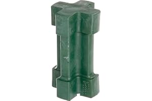 Alberts 211240 Einschlag-Werkzeug | für Einschlag-Bodenhülsen 90 x 90 mm, 100 x 100 mm und Ø100 mm | Kunststoff, grün