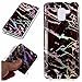 Produktbild Samsung Galaxy A6 2018 Hülle, YYX Samsung A6 2018 Schutzhülle, Galaxy A6 2018 Marmor Handyhülle, Flexible Weich TPU Kristall Transparent Gel Bumper Back Cover Ultra Dünn Marmor Textur Silikon Etui Schale IMD Technologie Plating Farbüberzug Kratzfeste Handytasche für Samsung Galaxy A6 2018 (5.6") - Laser schwarz