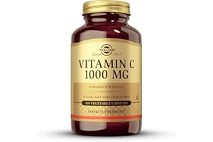 Solgar Vitamina C, Sabor Naranja, Embalaje Estándar, 100 Unidades (Paquete de 1)