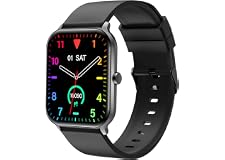 SoundPEATS 1.85" Watch 3 Fitness Tracker with 70 Sports Modes, SpO2 Heart Rate Sleep Monitor 230+ Watch Faces, Smart Watch fo