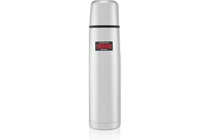 Thermos Light and Compact Flask, Stainless Steel, 1.0 L