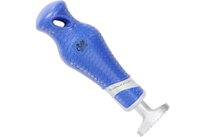 Cuda Fish Skin Gripper - Blue,6-Inch