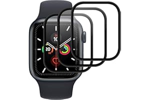 Joeyu (3 Stück) Panzer Schutz Glas für Apple watch Series 6/5/4/SE/SE2/SE3 40mm，Schutzfolie，9H Härte, Anti-Schock, Blasenfrei, Kratzfest, Fullscreen Panzerglas