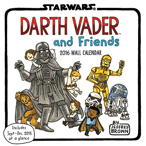 Télécharger Darth Vader and Friends 2016 Wall Calendar by Jeffrey Brown(2015-07-21) Livre PDF Gratuit