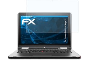 atFoliX Screen Protection Film compatible with Lenovo ThinkPad Yoga 12 Screen Protector, ultra-clear FX Protective Film (2X)
