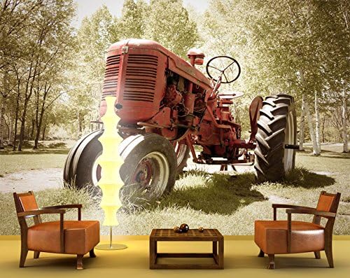 Wallpaper Age Tractor vt517 Size: 400 x 280 cm, Wallpaper, Photo Wallpaper, Wallpaper, High Quality, Premium Wallpaper träcker Tractor Old