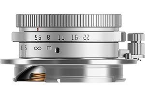 TTARTISAN 28mm F5.6 Hyperfocal Length Camera Lens Manual Focus for Leica M-Mount Ultra Slim and Vintage Camera Lens Suitable for Street Photography