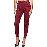 Elara Pantaloni da Donna Cargo Slim Fit Denim Chunkyrayan